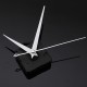 DIY White Triangle Hands Quartz Black Wall Clock Movement Mechanism