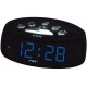 VST ST-9 EU Plug AC Power Desktop Led Digital Alarm Clock With Blue Red Green Backlight