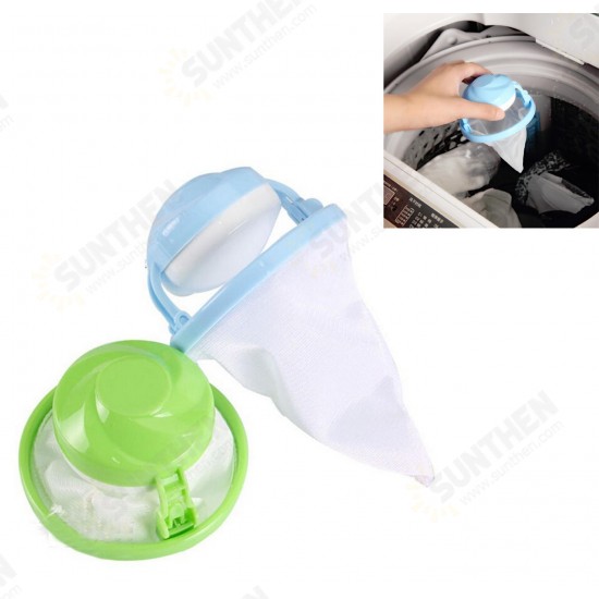 BH-225 Mesh Laundry Filter Wool Washing Ball Hair Removal Device Magic Floating Washing Bag