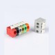 10PCS BEST 7 Pin Plug-in Brass Wire Connector Terminals LED Flame Retardant Terminal Block Connector