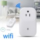 EU/US/UK Plug Wifi Cell Phone Wireless Remote Control Switch Timer Smart Power Socket