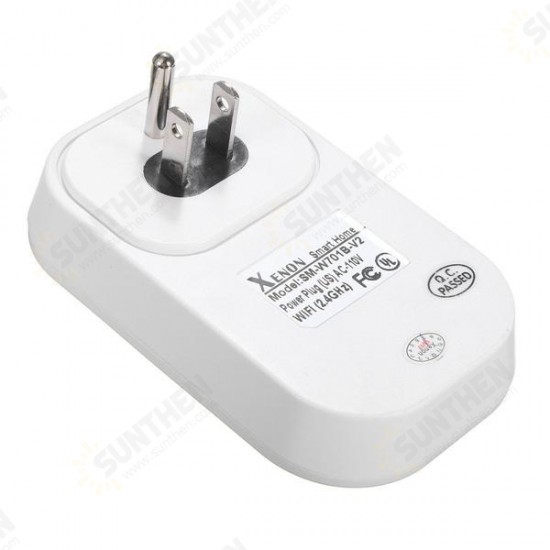 EU/US/UK Plug Wifi Cell Phone Wireless Remote Control Switch Timer Smart Power Socket