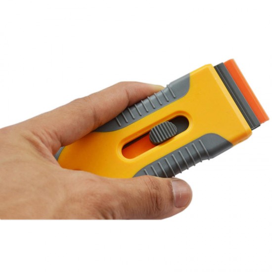 BST-208 Window Tint Ceramic Glass Oven Razor Scrapers Blade Plastic Handle Automotive Film Sticker Tool Cleaning Knife