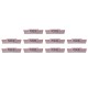 10pcs MGMN200-G PC9030 2mm Carbide Insert for MGEHR/MGIVR Grooving Cut Off Tool Holder