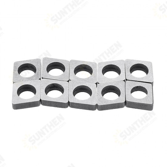 10pcs Carbide Shim Accessories Cutter Pad MC0903/MC1204/MC1604/MC1904 for CNC Lathe Tools