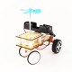 DIY Educational Mechanical Obstacle Avoidance Car Scientific Invention Toys