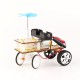 DIY Educational Mechanical Obstacle Avoidance Car Scientific Invention Toys