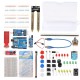Complete Starter Kit Set Suitable for UN0 R3 Basic Kit Components Experiment Accessories Capacitor 400 Hole Set Breadboard
