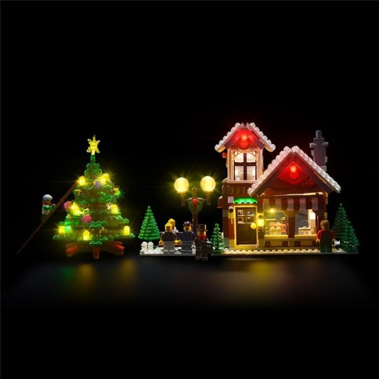 DIY LED Lighting Light Kit for Lego 10249 Christmas Toy Store Building Blocks Lighting Accessories