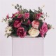 38cm Silk Rose Peony Artificial Flower T Station Stand Backdrop Wedding Decor Supplies