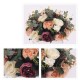 38cm Silk Rose Peony Artificial Flower T Station Stand Backdrop Wedding Decor Supplies