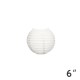 3PCS White Round Paper Lanterns Chinese Hanging Decorations Decorative Lanterns for Wedding Party Decorations