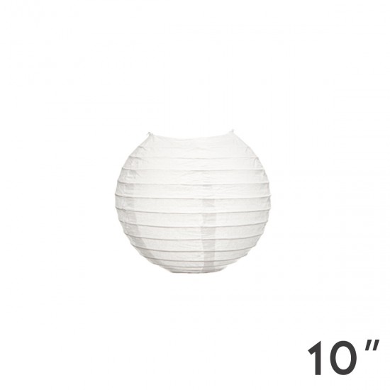 3PCS White Round Paper Lanterns Chinese Hanging Decorations Decorative Lanterns for Wedding Party Decorations