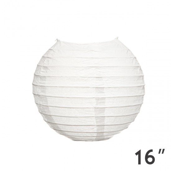 3PCS White Round Paper Lanterns Chinese Hanging Decorations Decorative Lanterns for Wedding Party Decorations