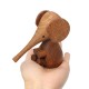 Adjustable Handicraft Elephant Wooden Animal Doll Smooth Surface Home Decorations Gift