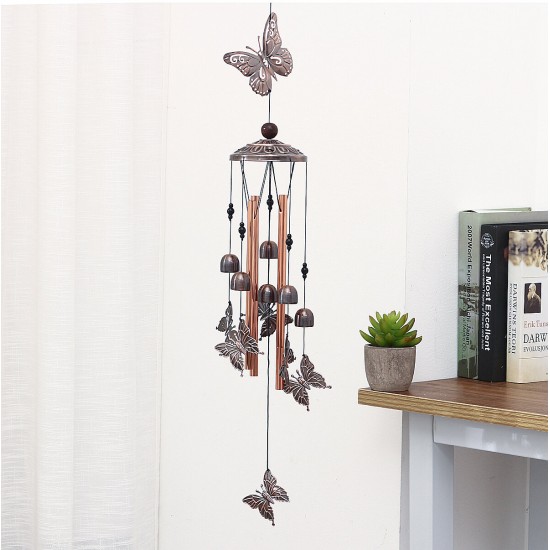 Brass Bell Wind Chime Ornaments European And American Garden Home Decoration