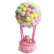 DIY Luminous Ball Lashing Hot-air Balloon Shining Ornament Table Top Night Light