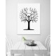 Fingerprint Thumbprint DIY Tree Wedding Signature Sign Guest Book Canvas Sign-in Tree Decorations