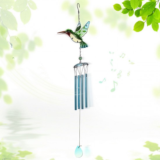 Hummingbird Dragonfly Wind Chimes Bells Hanging Gifts Dream Catcher Wind Chimes Home Wall Car Decoration