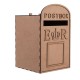 Large Wooden Wedding Card Post Mail Box Receiving Guest Decoration Mailbox Gift