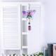 Metal Butterfly Wind Chime Glass Painted Ornaments Wind Chimes Pendants