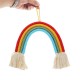 Nordic Style Curtain Tassel Rainbow Wall Hanging Ornament Cotton Tapestry Decorations