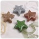 Shining Star Shaped Magnet Ribbon Curtain Tie Concise Style Curtain Buckle