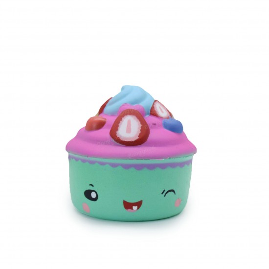 Slow Rebound PU SqueezeToys Simulation Cartoon Donut Cake Ice Creams Pressure Release Squishy Toys Color Random