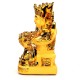 Wealth Gold Plating Statue Wencaishen Feng Shui Ornament Decorations Mascot Bring More Wealth for You