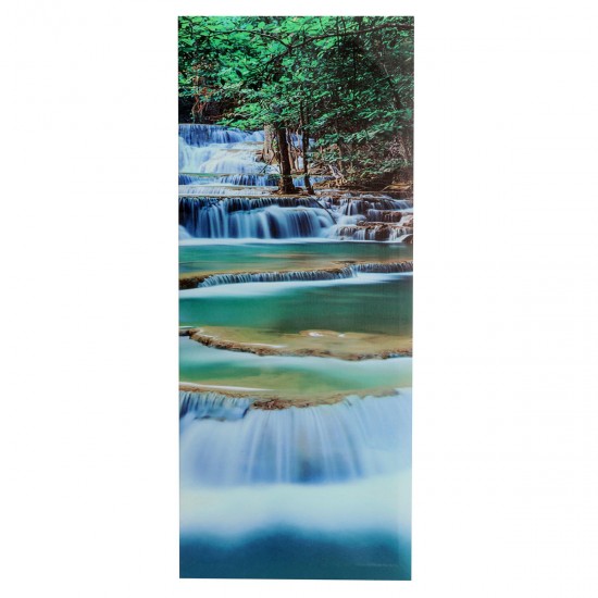 Large Framed Canvas Prints Forest Waterfall Painting Home Hanging Wall Decorations