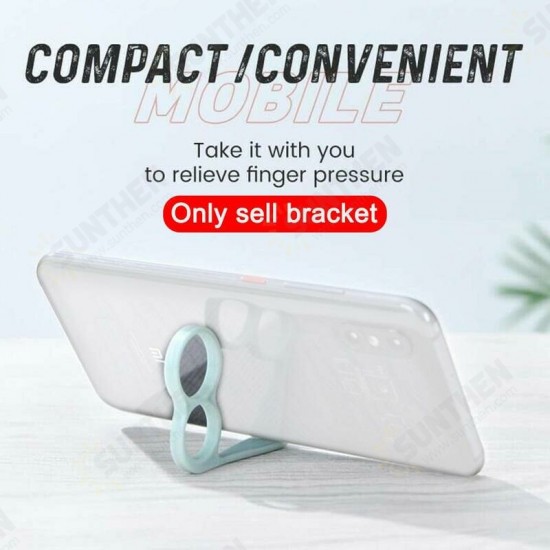 2pcs Multifunctional Creative Mini Finger Ring Mobile Phone Holder Bracket for iPhone 13 POCO X3 F3