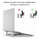 4 In 1 Foldable Height Adjustable Laptop Stand Phone Holder Tablet Stand Calculator Stand For Laptop Notebook MacBook Between 11 Inches and 17 Inches