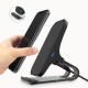 2 in 1 Qi 15W Fast Charging Aluminum Alloy Desktop Phone Stand Holder for Mi 10 for Samsung Galaxy Note 20 Ultra ForSmartphone