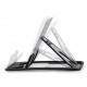 9-Gear Height Adjustable Tablet / Phone Holder Portable Aluminum Alloy Desktop Stand Bracket for Samsung Galaxy S21 POCO X3 NFC