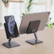 Folding Desktop Mobile Phone Tablet Holder Stand for iPad Air for iPhone 12 XS 11 Pro POCO X3 NFC below 12.9 inch Devices