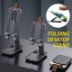 Folding Stretchable Phone/ Tablet Holder Stand Desktop Bracket for iPad Pro POCO F3 Devices below 4-13 inch
