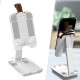 Folding Stretchable Phone/ Tablet Holder Stand Desktop Bracket for iPad Pro POCO F3 Devices below 4-13 inch