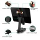 Folding Stretchable Phone/ Tablet Holder Stand Desktop Bracket for iPad Pro POCO F3 Devices below 4-13 inch