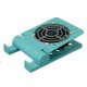 Mini Fan Cooling Desktop Phone Holder Foldable Heat Dissipation Lazy Stand for Samsung