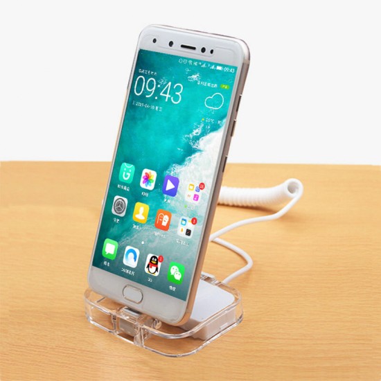 Mobile Phone Security Stand Anti-theft Diaplay Stand Holder for iPhone For Samsung Huawei Xiaomi VIVO OPPO