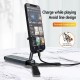 Portable Foldable Tablet/ Phone Holder Online Learning Live Streaming Desktop Tripod Stand For iPhone 12 Poco For Samsung Galaxy S21 X3 NFC