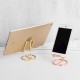 Portable Multi-Functional Plating One-Line Forming Metal Tablet Mobile Phone Desktop Holder Stand