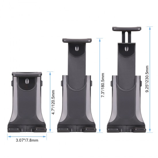 Universal Mobile Phone/Tablet Holder Fitness Room Exercise Outdoor MTB Motorcycle Road Bike Bicycle Handlebar Bracket Stand for 4-10.5 inch Devices