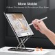 Universal More Stable Folding Lifting Height Adjustable Aluminium Alloy Tablet/ Mobile Phone Holder Stand Bracket for POCO X3 F3