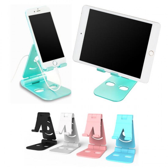 WQ-02 Universal Adjustable Foldable ABS Desktop Stand Phone Tablet Holder