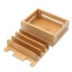 Bamboo Multi-device Phone Holder Charging Dock Stand Holder Tablet Stand for Smartphone Tablet