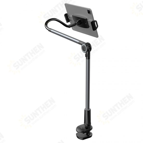 Lazy Holder for Bed Desk Desktop Office Kitchen Phone Holder Long Arm Flexible Mobile Phone Stand Holder Tablet Clip Bracket for Smart Phone Tablet