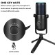 Computer Live Conference Video Desktop Microphone Condenser Microphone USB