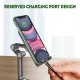 Foldable 120° Angle Adjustable Non-Slip Aluminum Alloy Desktop Mobile Phone Tablet Holder Stand for 4-12.9 inch Devices