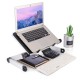 Foldable Aluminum Laptop Computer Desk Table TV Bed Computer Mackbook Desktop Holder